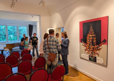Foto zur Ausstellungseröffnung von Youri Jarkikh 2026